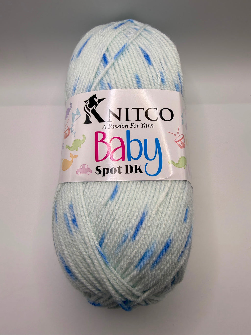 Knitco Baby Spot 5 x 100g 300m super Soft Crochet Knitting DK Yarn