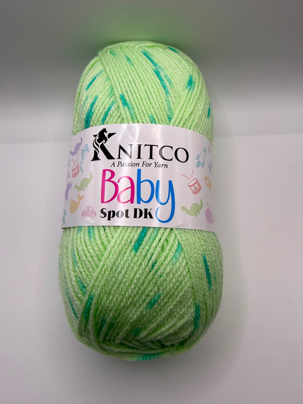 Knitco Baby Spot 5 x 100g 300m super Soft Crochet Knitting DK Yarn