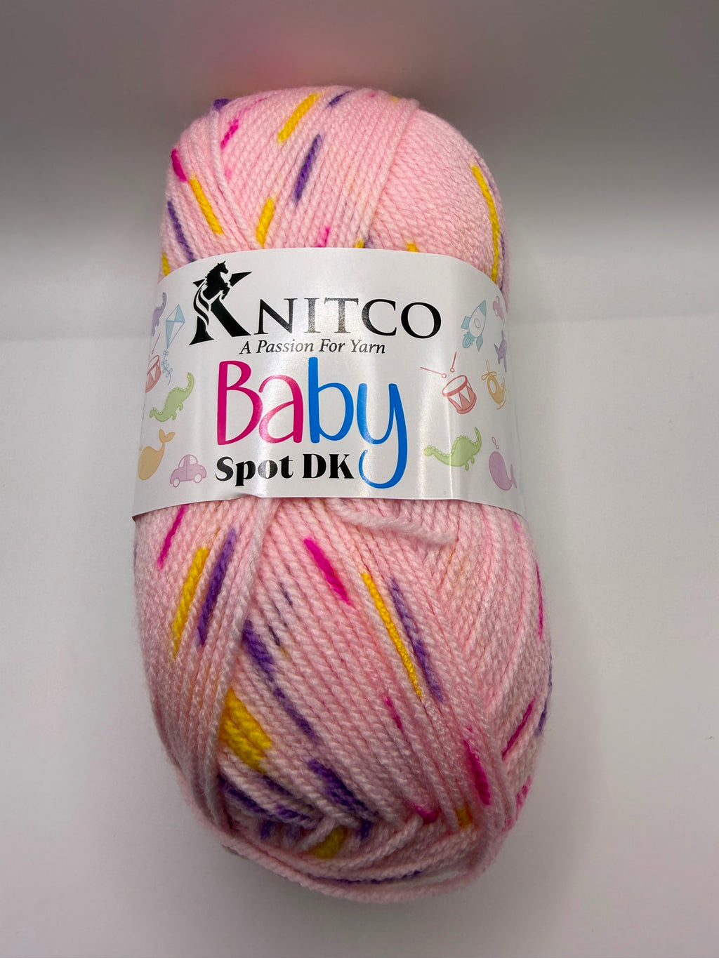 Knitco Baby Spot 5 x 100g 300m super Soft Crochet Knitting DK Yarn
