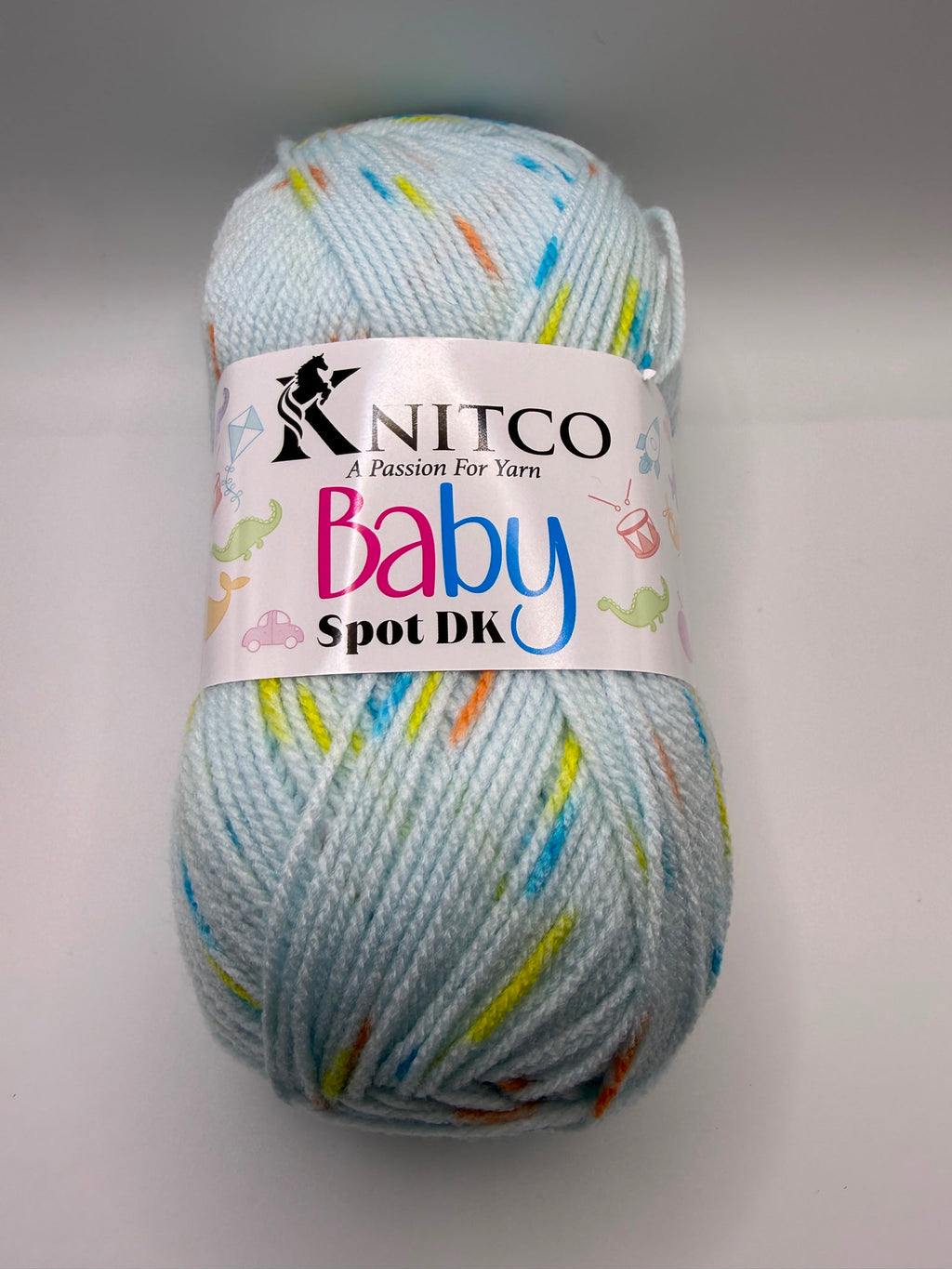Knitco Baby Spot 5 x 100g 300m super Soft Crochet Knitting DK Yarn