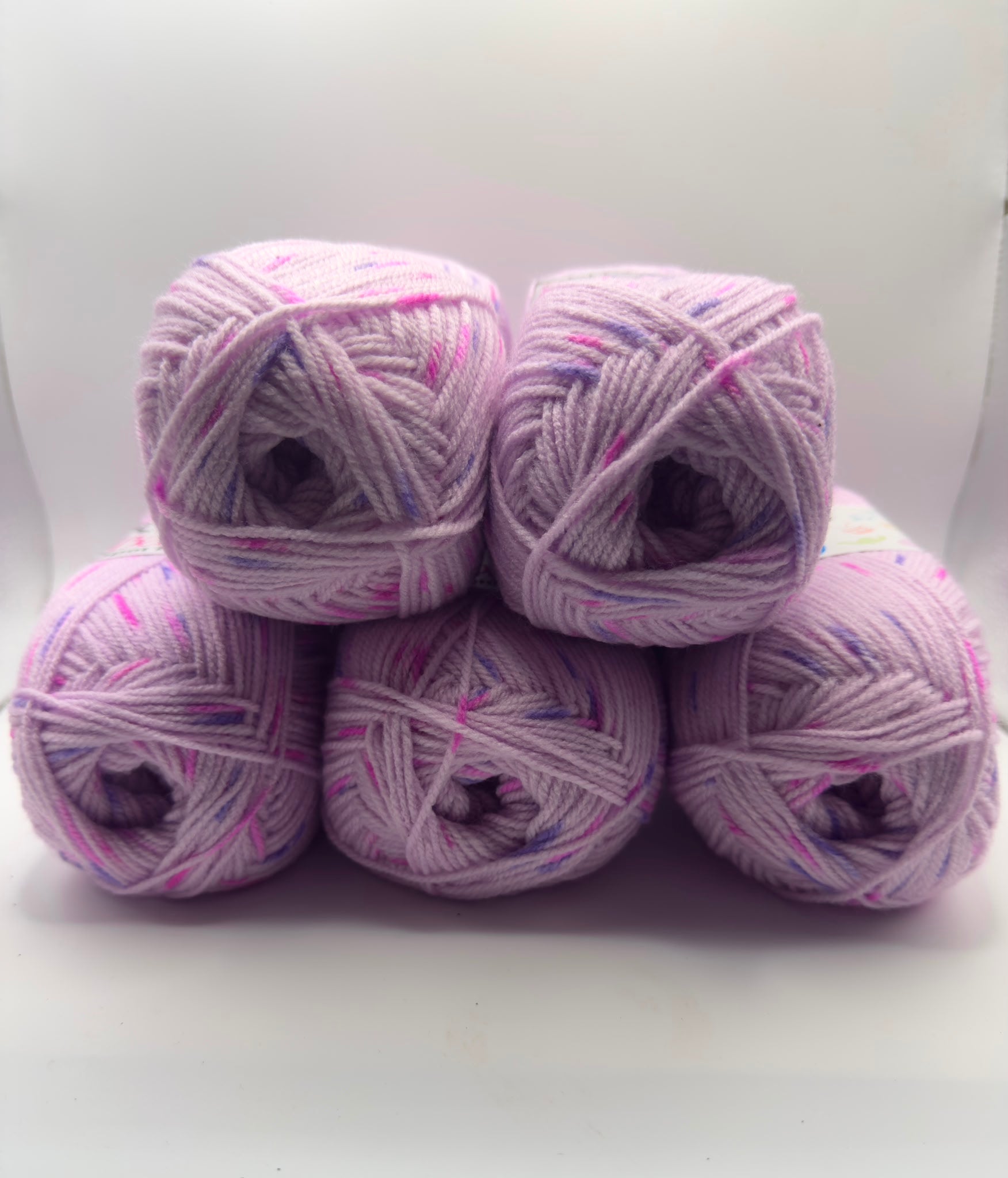 Knitco Baby Spot 5 x 100g 300m super Soft Crochet Knitting DK Yarn