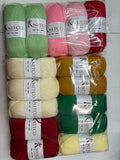 Gingerbread House CAL Pack - yarn only - 15 x Knitco Premium DK yarn