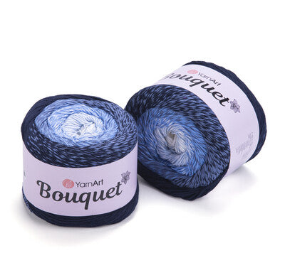 YarnArt Bouquet 100% Cotton DK  Cake 2 x 250g Cakes 500m