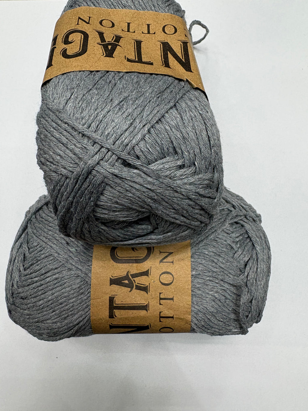 Knitco Vintage Cotton DK- 5 x 100g Yarn for Crafting Crochet and Knitting Projects Versatile