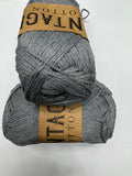Knitco Vintage Cotton DK- 5 x 100g Yarn for Crafting Crochet and Knitting Projects Versatile