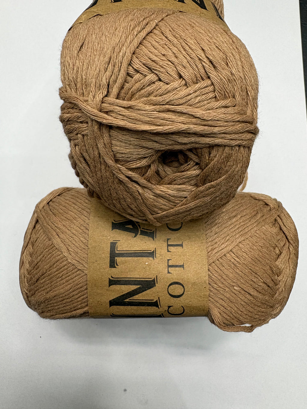 Knitco Vintage Cotton DK- 5 x 100g Yarn for Crafting Crochet and Knitting Projects Versatile