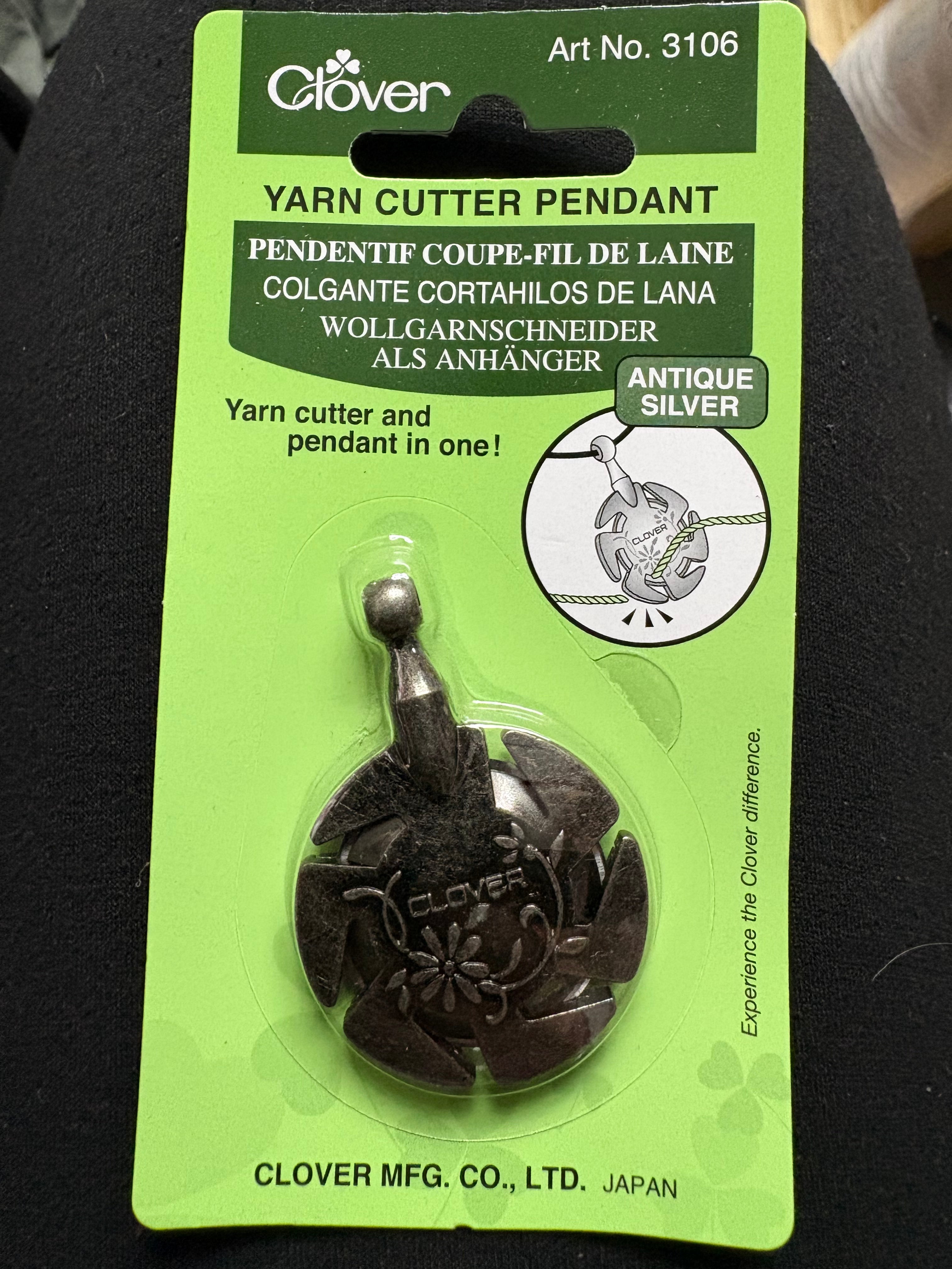 Clover Yarn Cutter Pendant