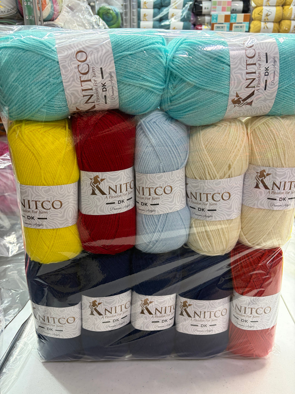Persian Tile Blanket Packs ( Yarn Only)
