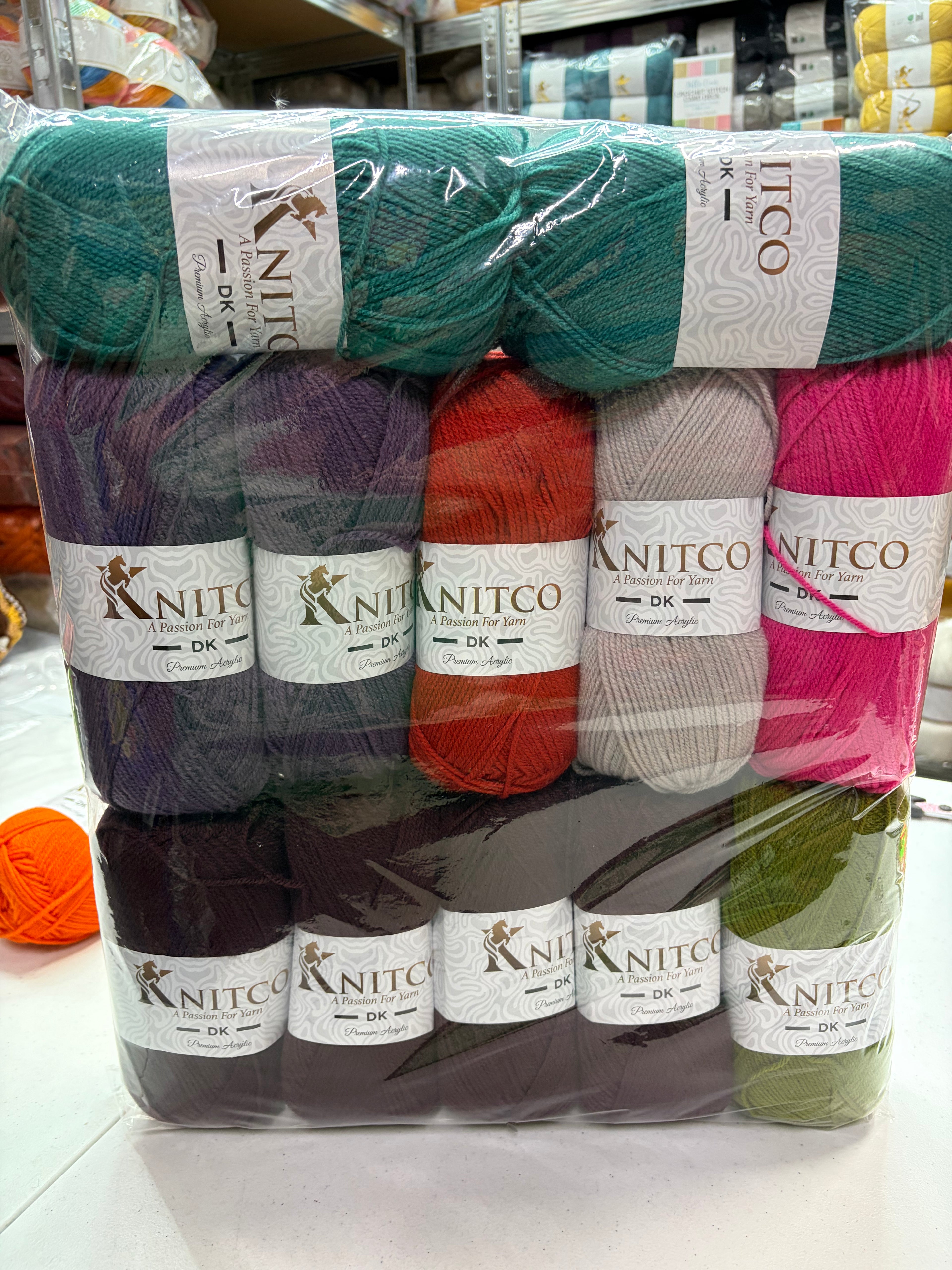 Persian Tile Blanket Packs ( Yarn Only)