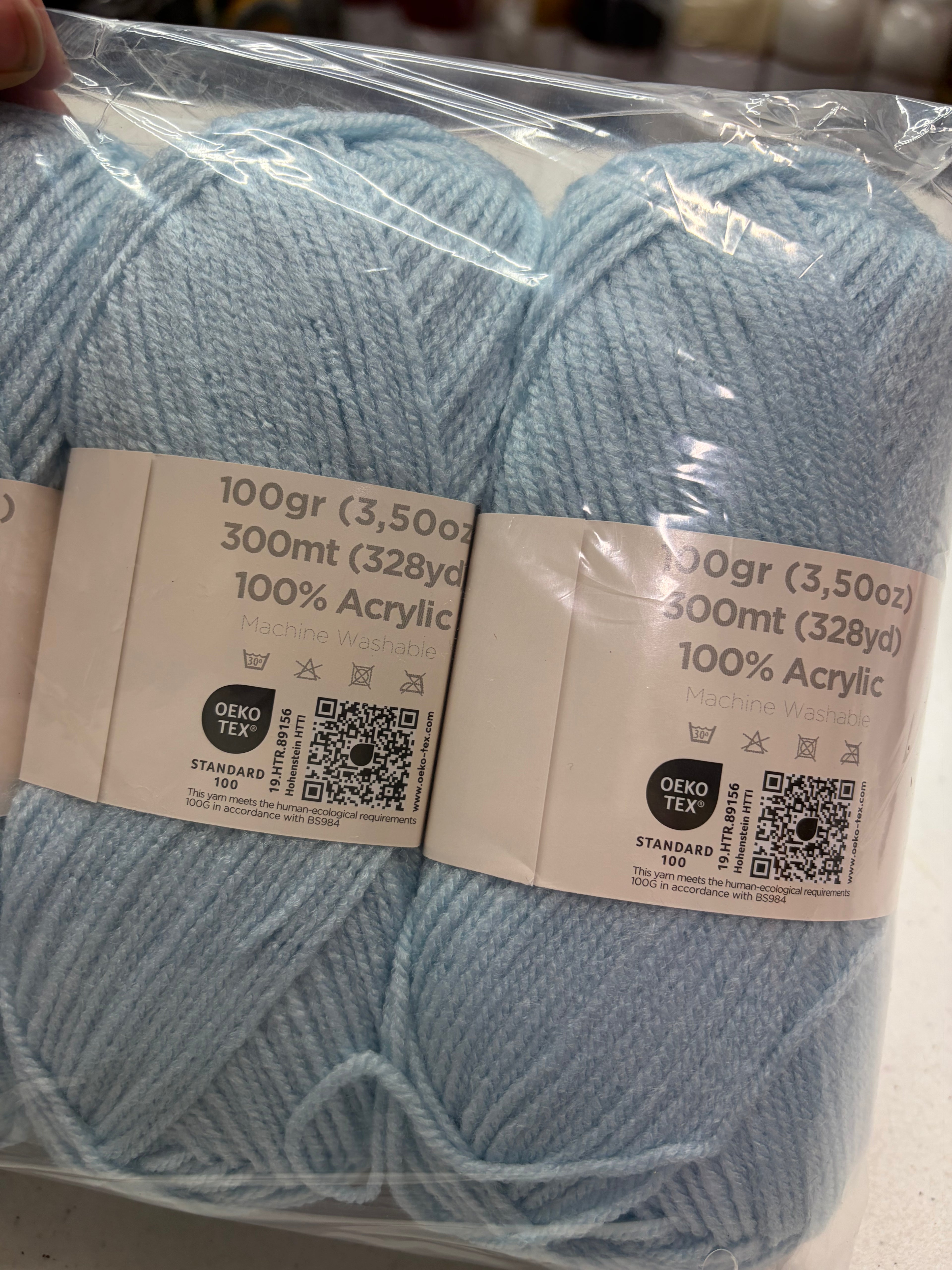 Knitco Baby Super Soft 5 x 100g - 300mt - 100% Acrylic DK Crochet Knitting Yarn