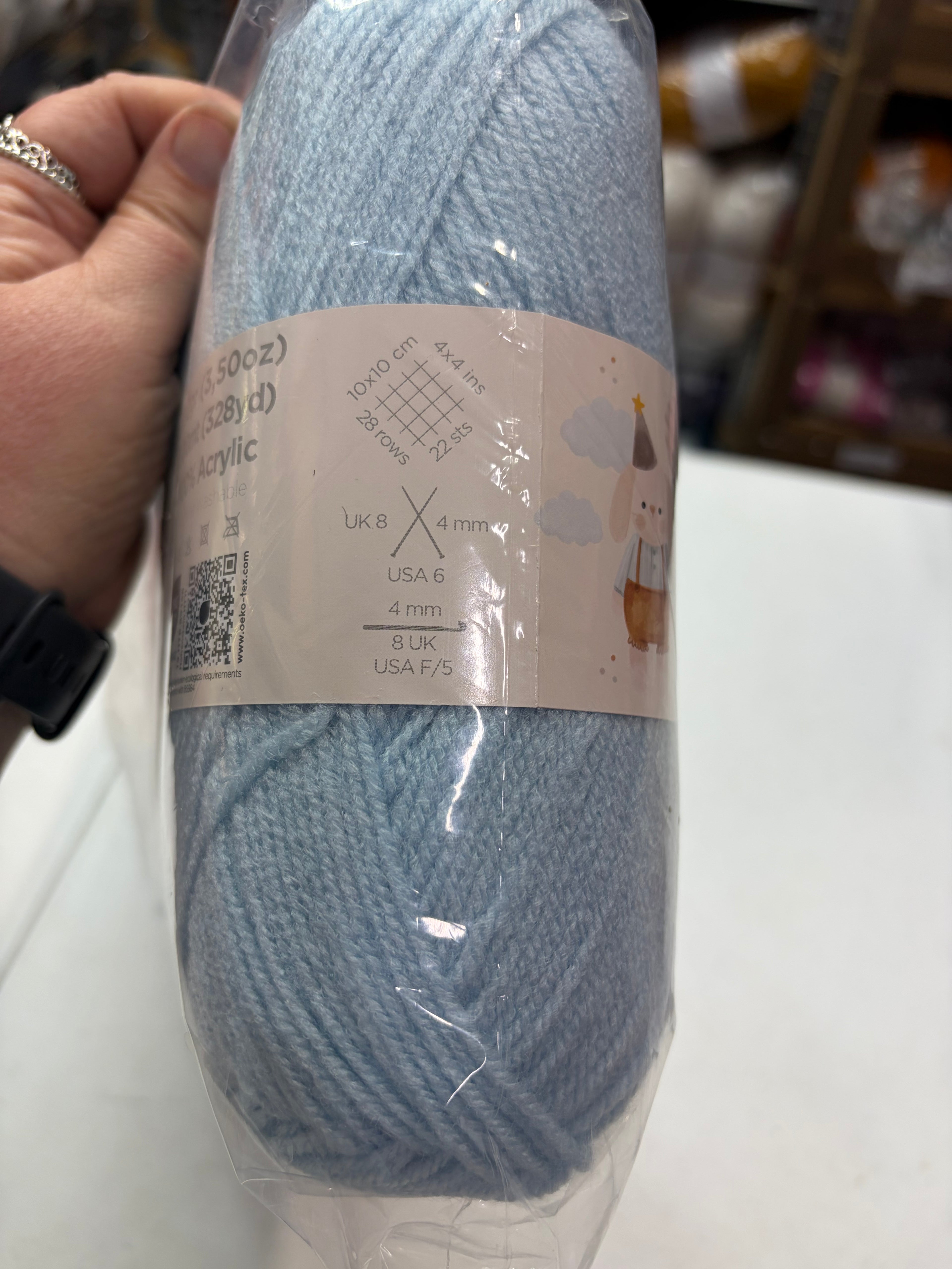 Knitco Baby Super Soft 5 x 100g - 300mt - 100% Acrylic DK Crochet Knitting Yarn