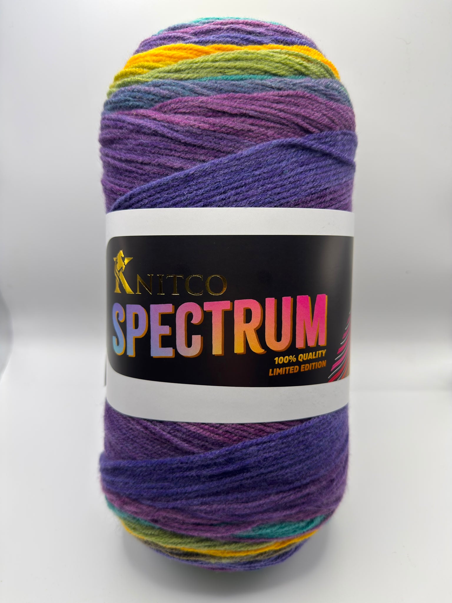 Knitco Spectrum 1 x 400g 1064m 70% Acrylic 30% Wool Aran Crochet Knitting Yarn