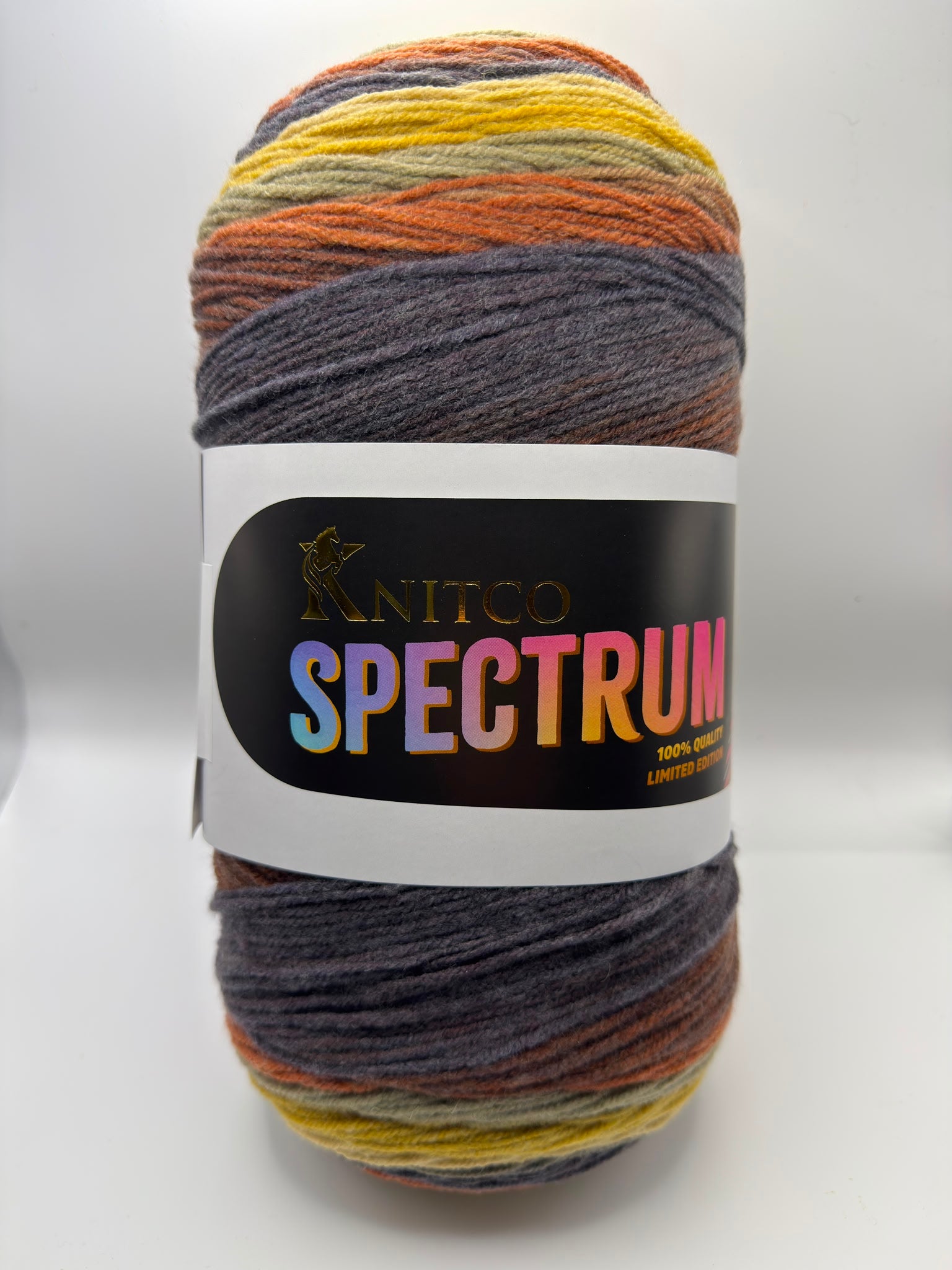 Knitco Spectrum 1 x 400g 1064m 70% Acrylic 30% Wool Aran Crochet Knitting Yarn