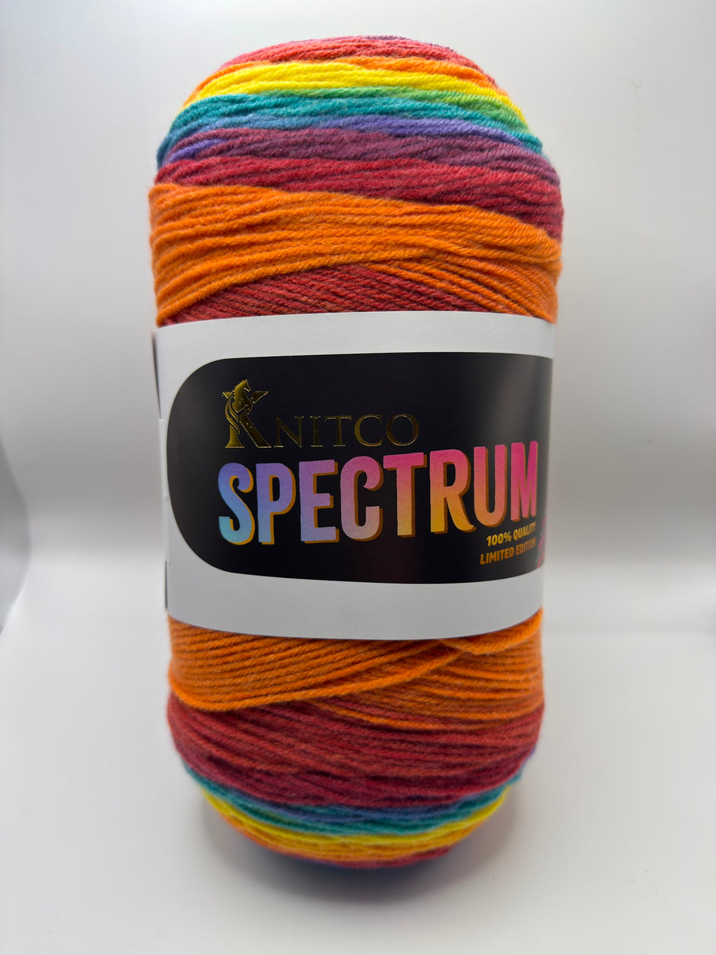 Knitco Spectrum 1 x 400g 1064m 70% Acrylic 30% Wool Aran Crochet Knitting Yarn