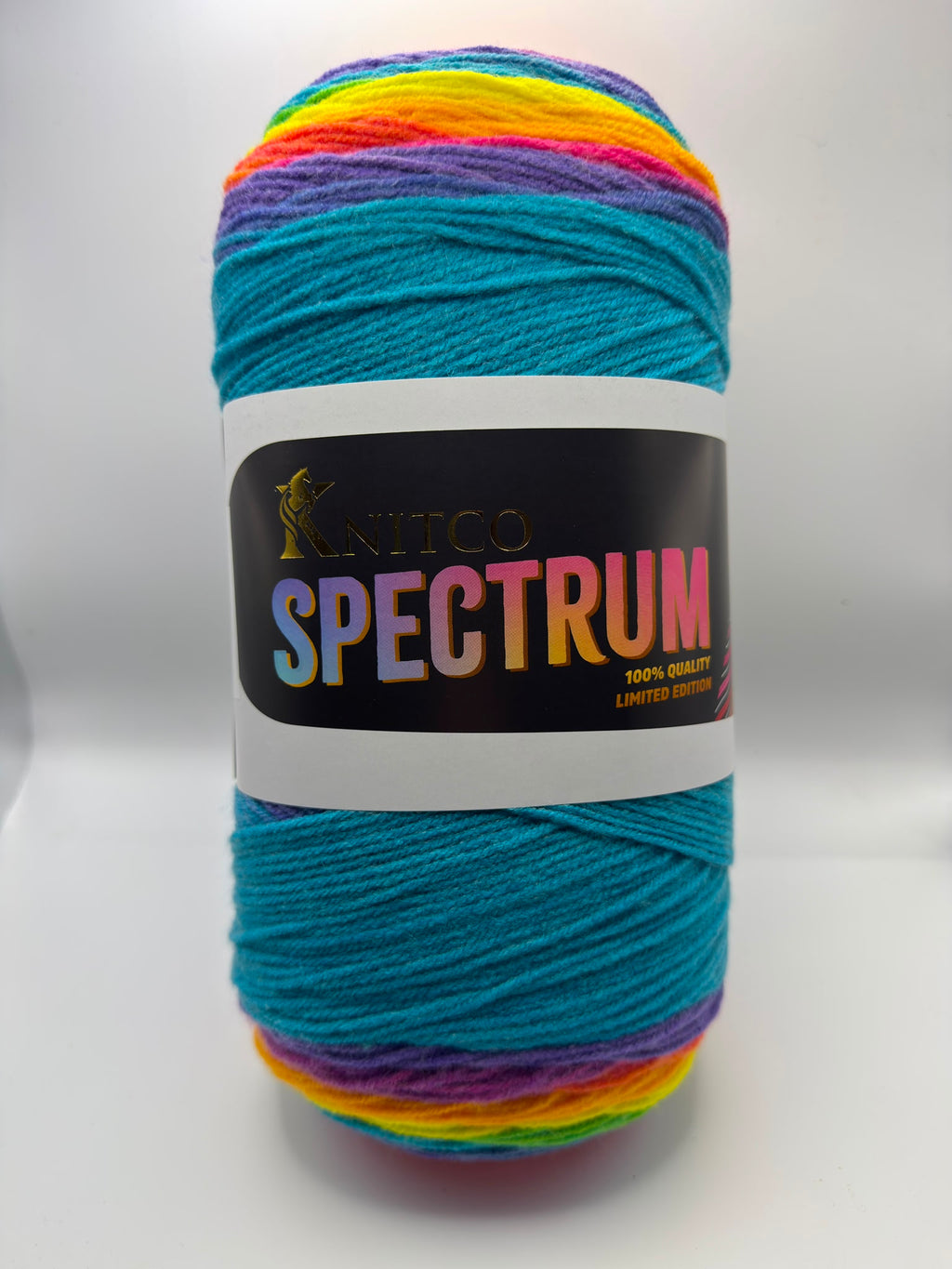 Knitco Spectrum 1 x 400g 1064m 70% Acrylic 30% Wool Aran Crochet Knitting Yarn
