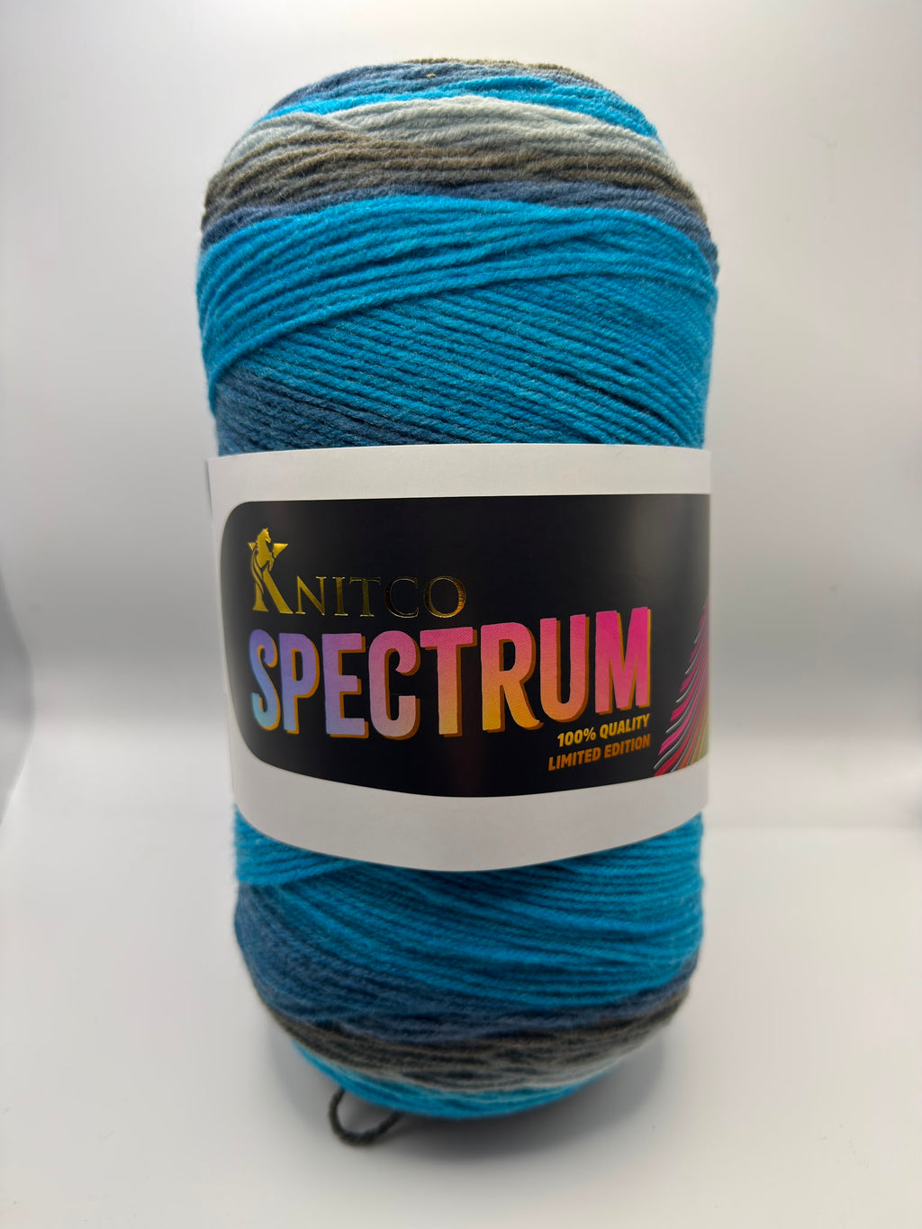 Knitco Spectrum 1 x 400g 1064m 70% Acrylic 30% Wool Aran Crochet Knitting Yarn