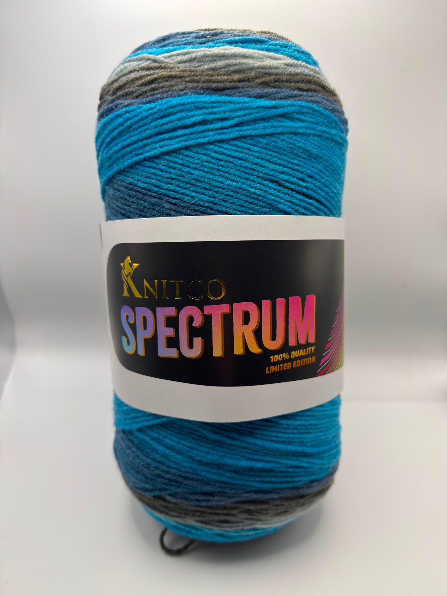 Knitco Spectrum 1 x 400g 1064m 70% Acrylic 30% Wool Aran Crochet Knitting Yarn