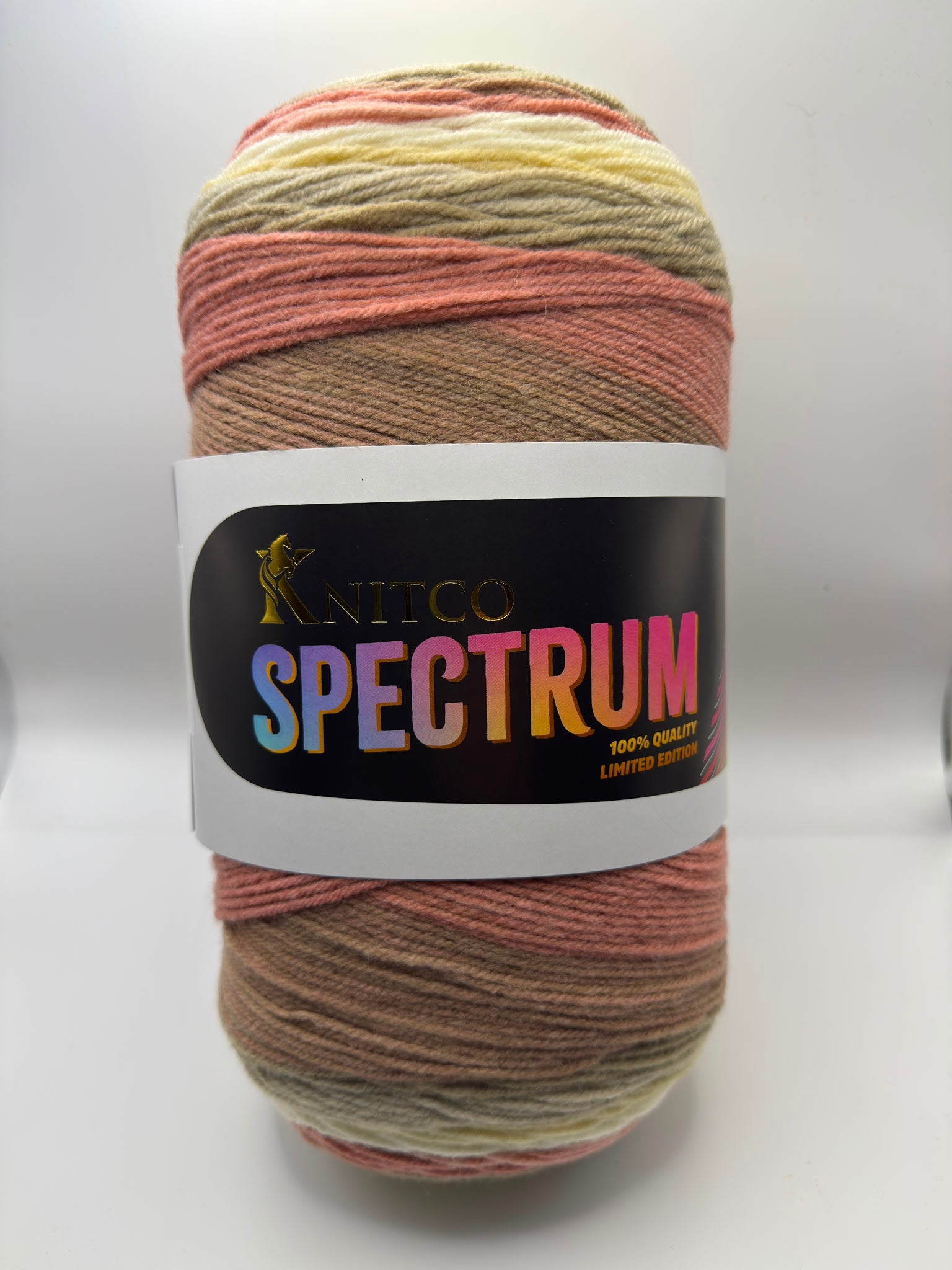 Knitco Spectrum 1 x 400g 1064m 70% Acrylic 30% Wool Aran Crochet Knitting Yarn