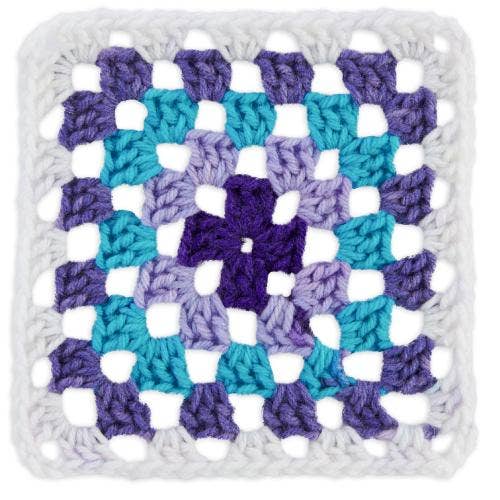 Red Heart Granny Square Yarn